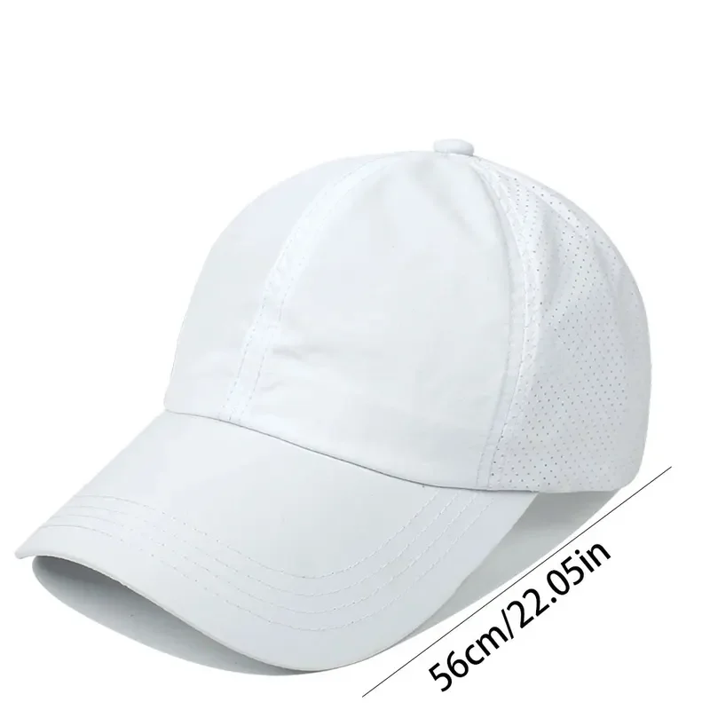 Tongue Hat Women Mesh Breathable Sun Protection Hat In Summer Stay Cool & Stylish Adjustable Breathable Mesh Ponytail Hat