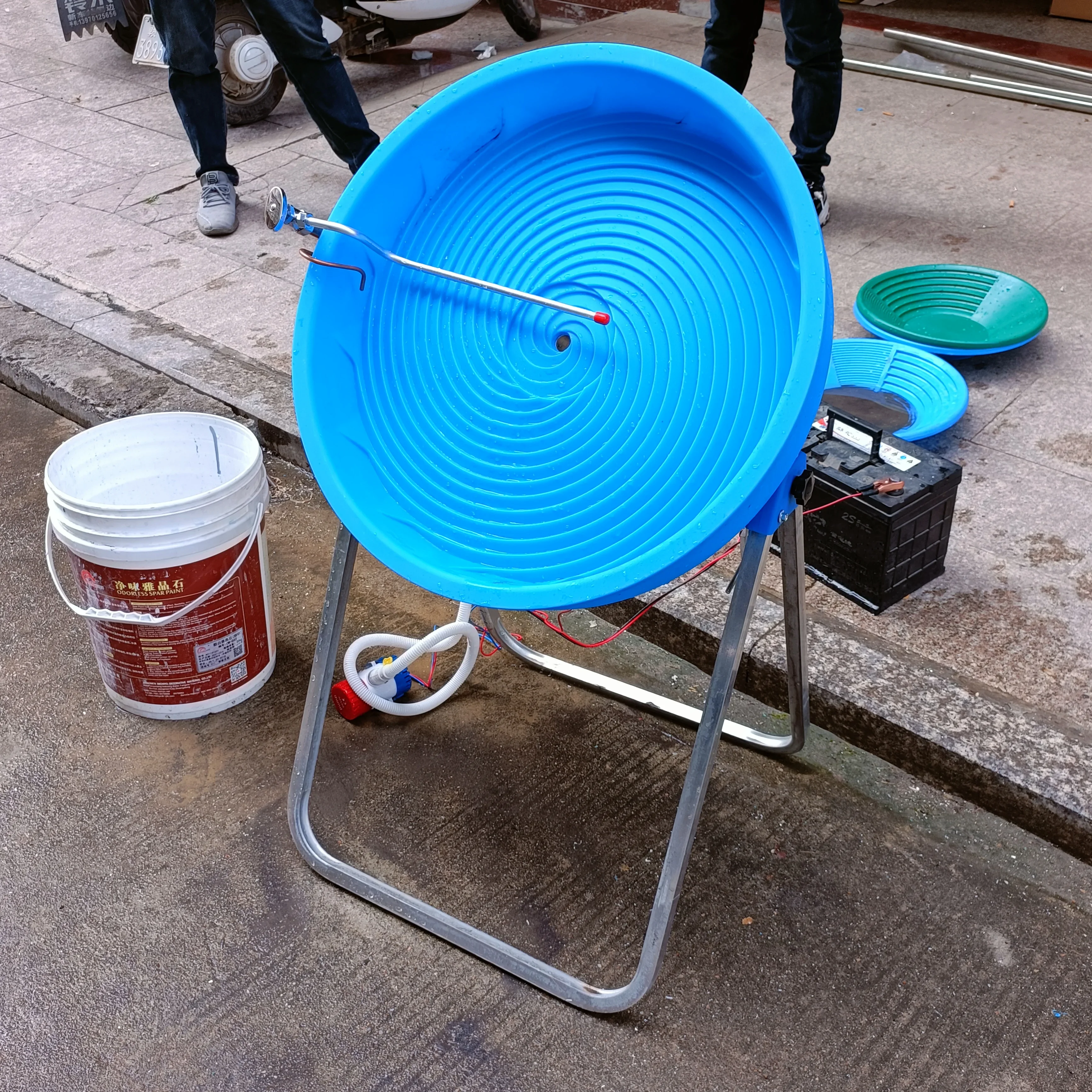 Turbo Gold Mining Machine Turn    Concentrator Spiral Curved Design for Efficient Gold Recovery