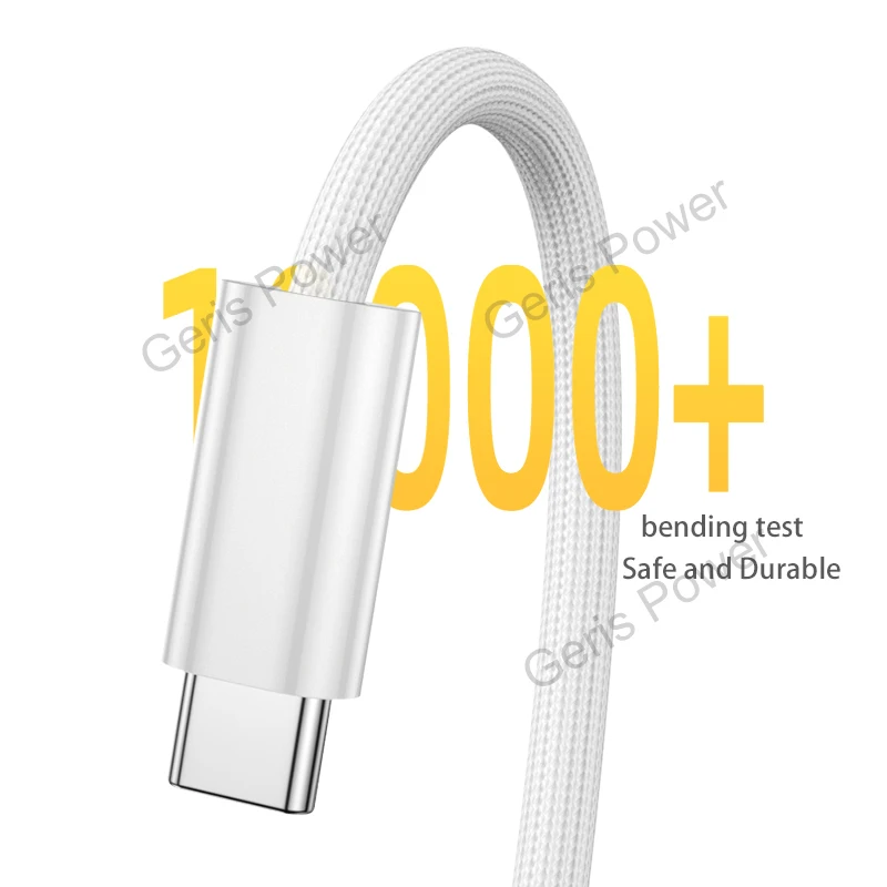 100W Fast Laptop Charging Cable Cord for Macbook Pro A1398 A1286 A1297 USB C Type C to Magnetic Plug Adapter for Magsaf* 1 2 3