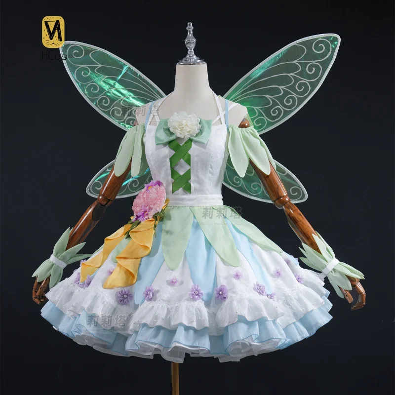 

HCos Pripara Midorikaze Fuwari Cosplay Costume Anime Outfit Halloween Party Carnival Suit