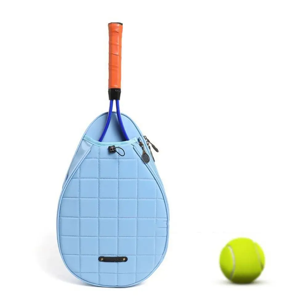 Large Capacity Tennis Crossbody Backpack Waterproof Adjustable Strap Lightweight Sling Bag Professional Zipper Closure