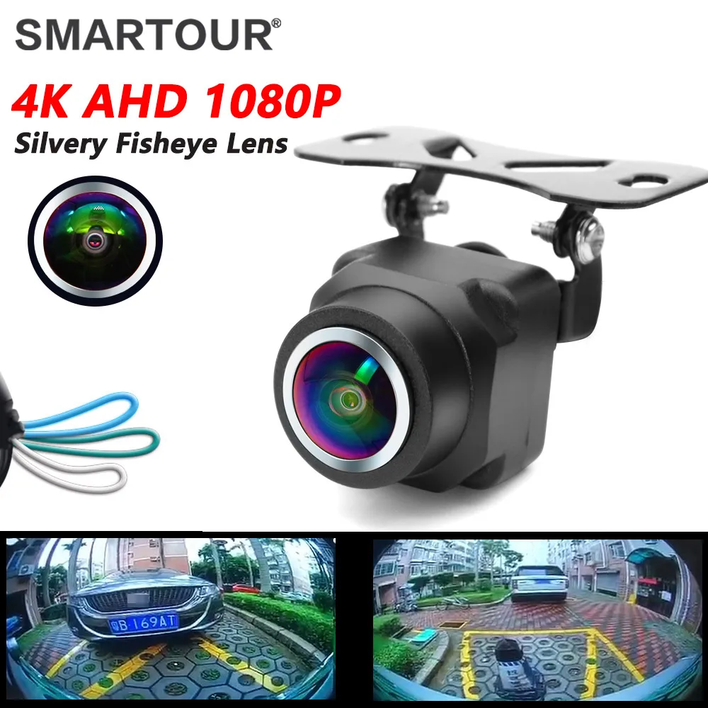 Car Rear View Camera 1080P Full HD CVBS AHD Reversing Rear Camera 180° Wide Angle Night Vision Fisheye Len Car Reversing Camera