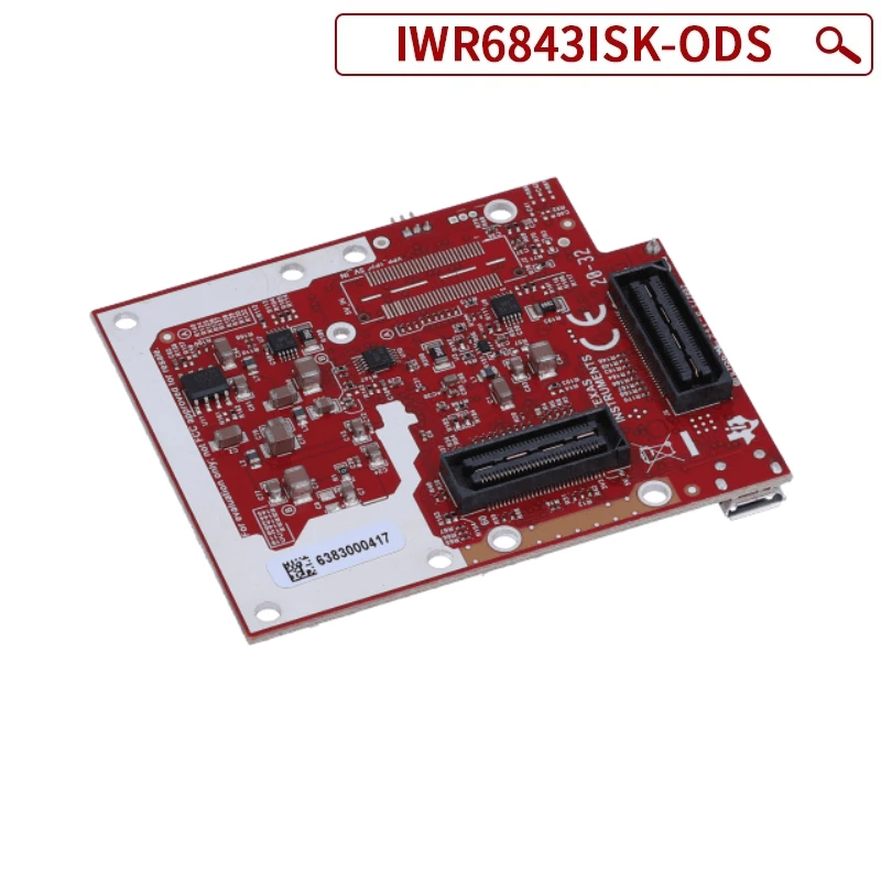 

IWR6843ISK-ODS Интеллектуальный датчик верхнего обнаружения миллиметровой волны — вставной модуль для промышленного обнаружения
