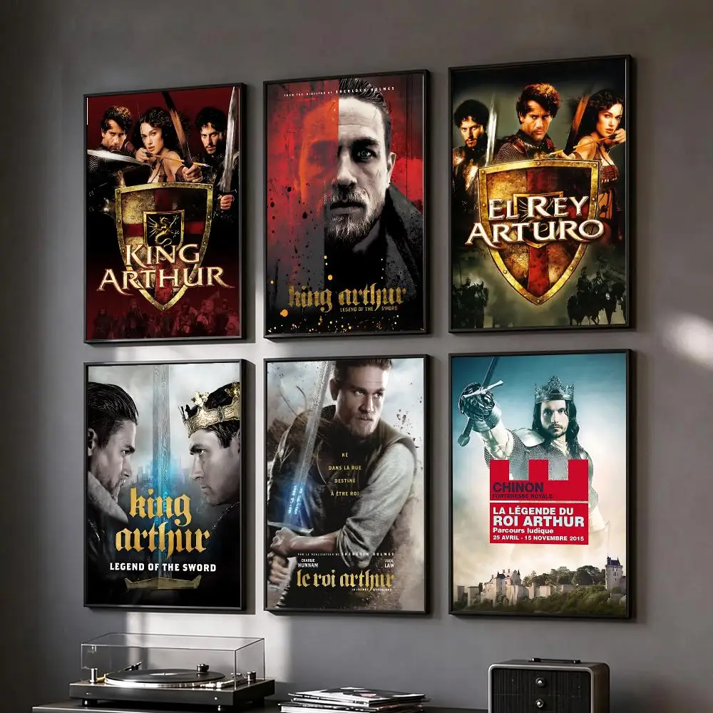 musical La Légende du Roi Arthur Poster Poster HD Printing Vintage Luxe Home Decor Wall Art for the Living Rooms Entryways Gift