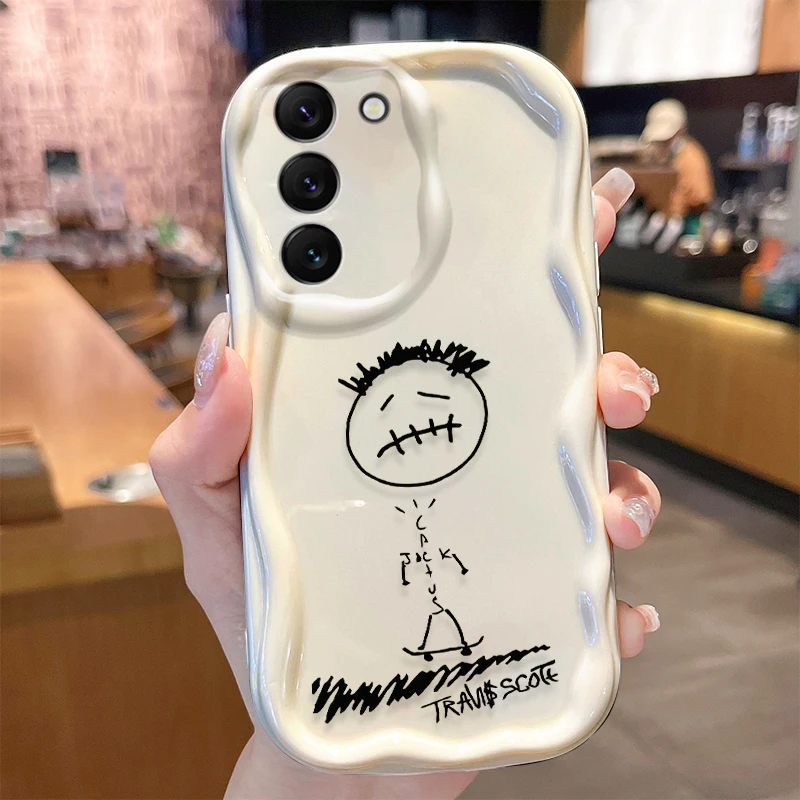 Travis Scott Cactus Jack Case for Samsung Galaxy A33 A32 A31 A30 A20 A24 A23 A22 A21S A20S A14 A13 A12 5G A10S A04E A04 4G Cover image 4