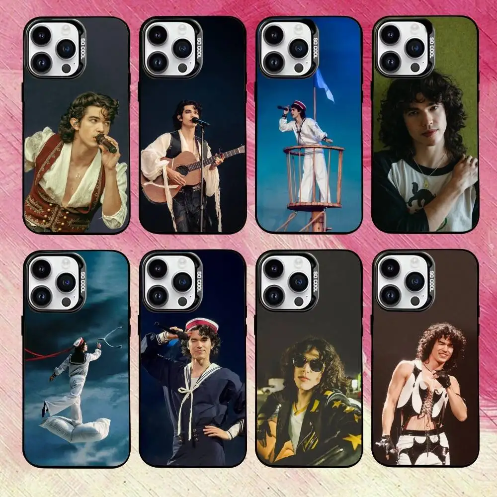 

Singer C-Conan G-Gray-S Wishbone Phone Case For iPhone 17,16,15,14,13,12,11 Plus,Pro Max,Colorful Silver Phone case Funda Cover