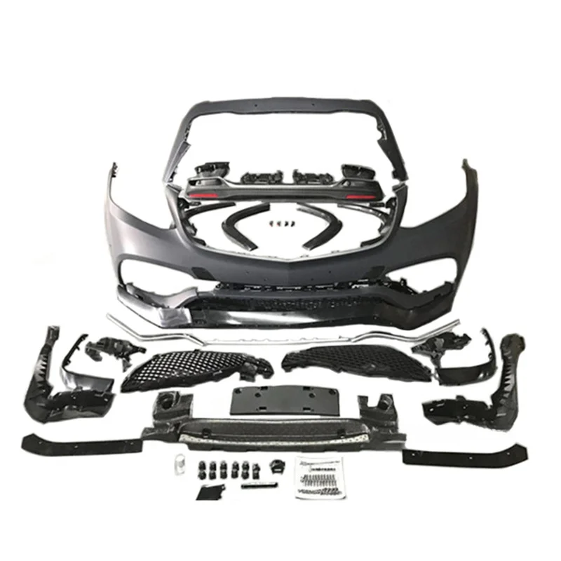 Auto Parts GLS63 Style Fr/Rr Bumper Conversion Exterior Replacement Tuning Sport for GLS Class X166 2016-2019