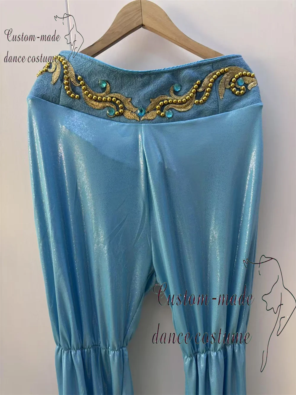 Costume de compétition de Variation masculine Prince de Ballet, ensemble de robe à manches longues rétro européen personnalisé privé.