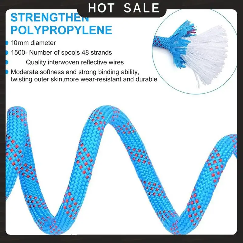 24-Hour Delivery Sledge Rope With Carabiner, Thick Sledge Rope Diameter 10 Mm, 4 M Sledge Lead With Handle,For Sledges, Sledge P