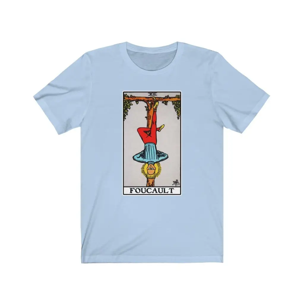 Foucault Hanged Man Tarot Philosophy Shirt