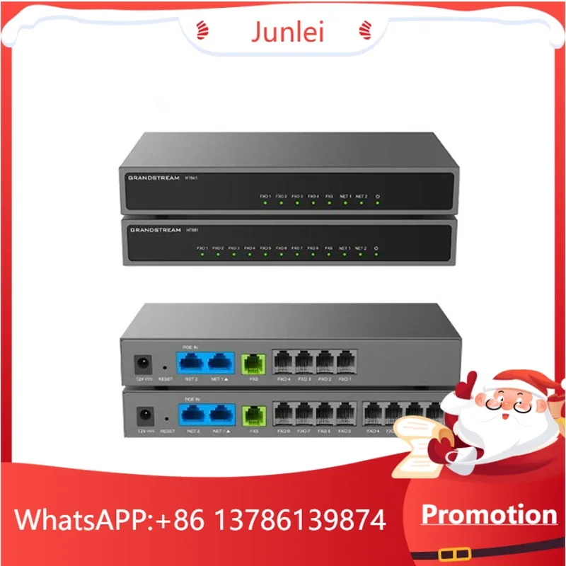 1 FXS Port and FXO Ports Voip Gateway, Grandstream Ht841 and Ht881