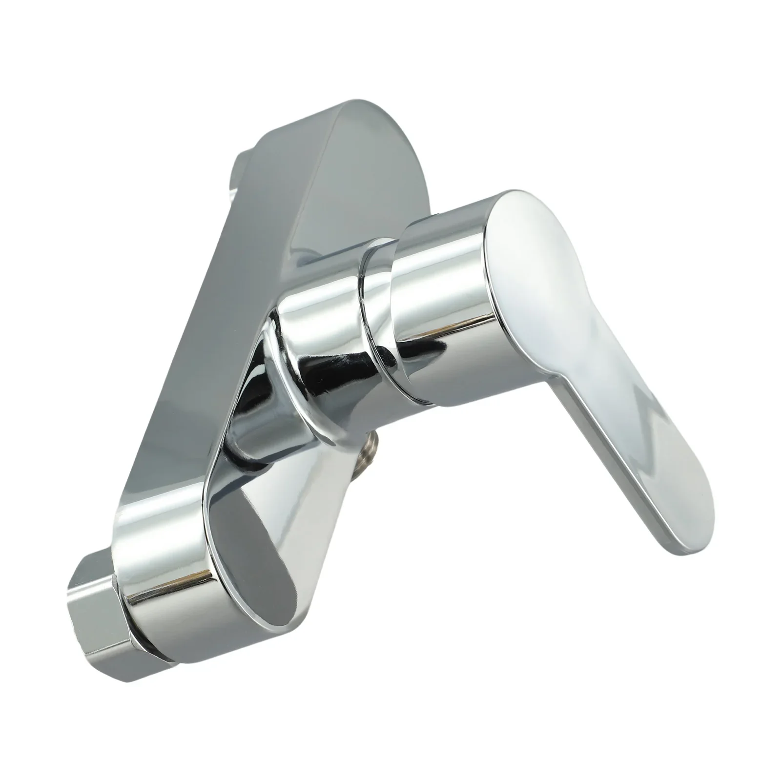 아연 합금 크롬 마감 욕실 수도꼭지 벽걸이형 샤워 믹서(빠른 설치 및 효과적인 카트리지 필터 포함)