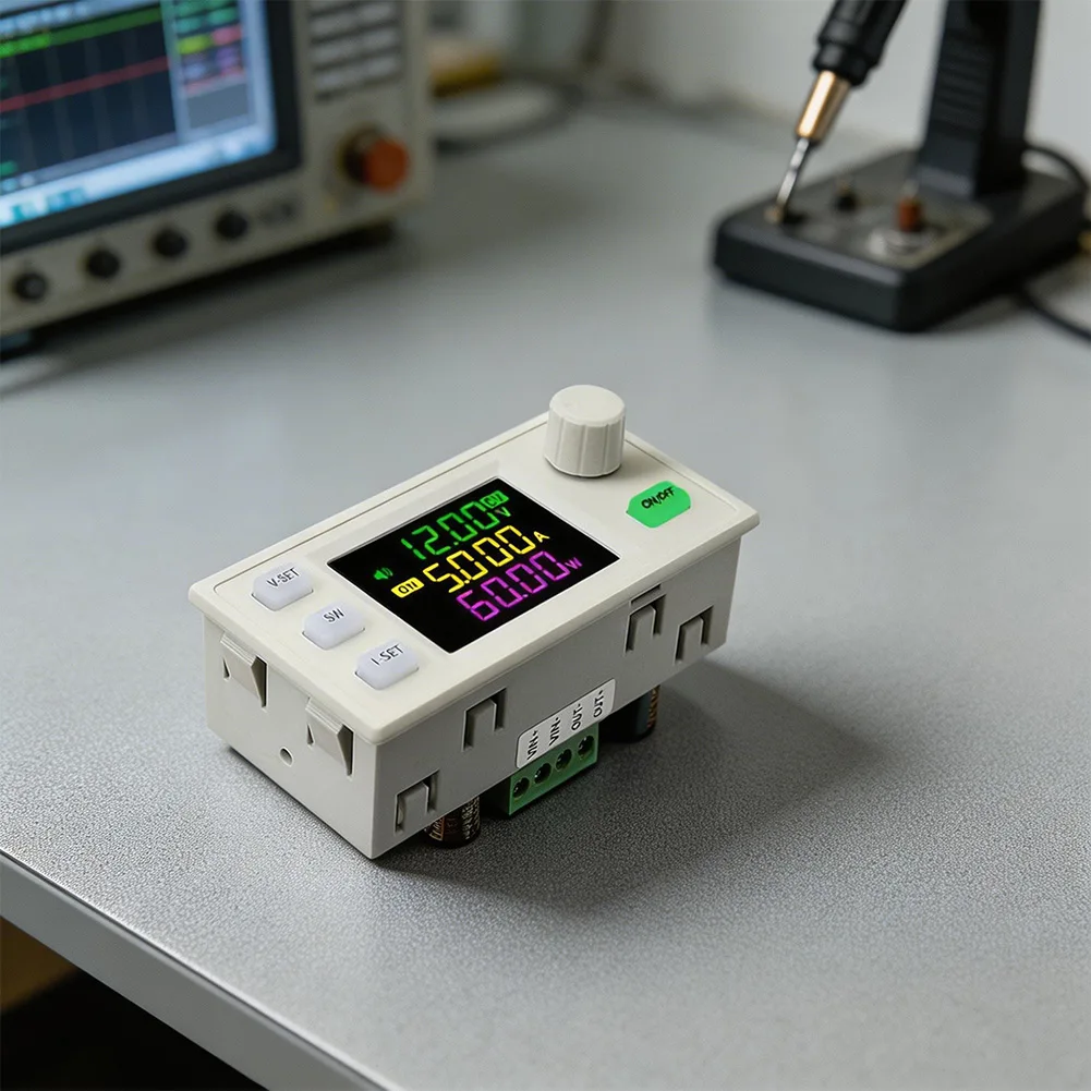 

SK60X 3rd Generation CNC Adjustable Step-Up/Step-Down DC Regulated Power Supply Supports MPPT Solar Charging