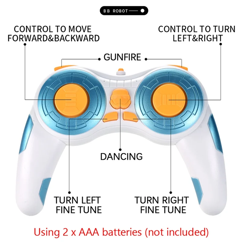 

DELAM-Intelligent RC Robot With 2.4G Radio Remote Control, Sound, Gesture Induction Sensor, Model Kid Electronic Gift