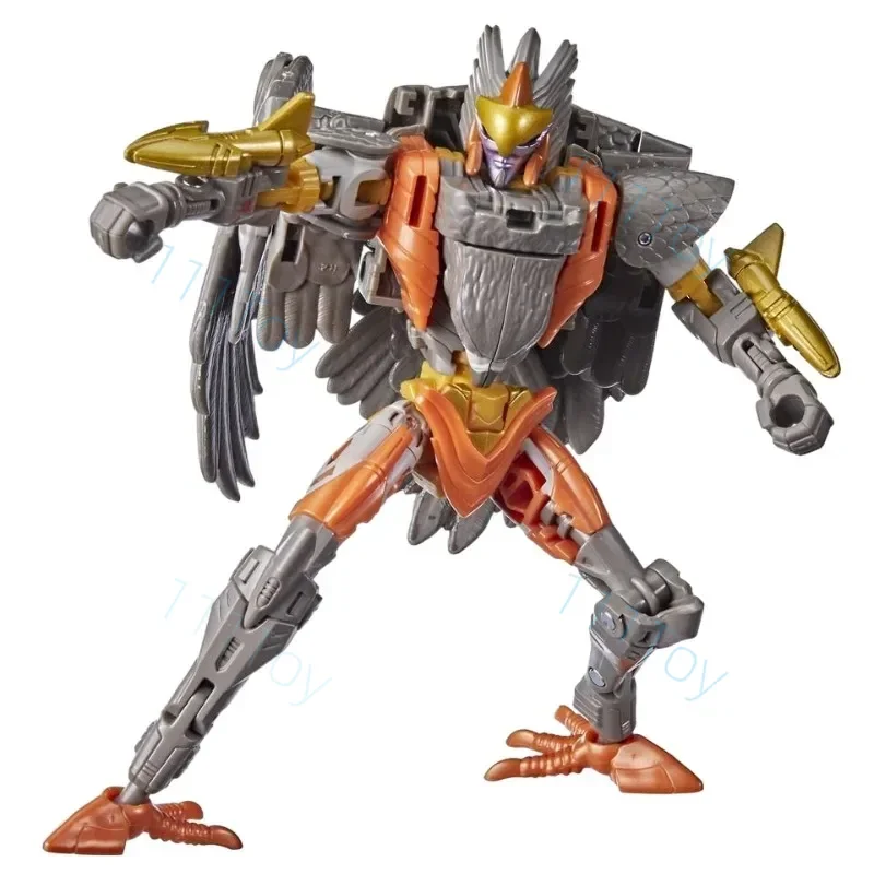 In Voorraad Transformatoren Speelgoedoorlog Voor Cybertron:WFC-K14 Luxe Airazor Anime-Figuren Robotspeelgoed Actiefiguur Geschenken Hobby 'S