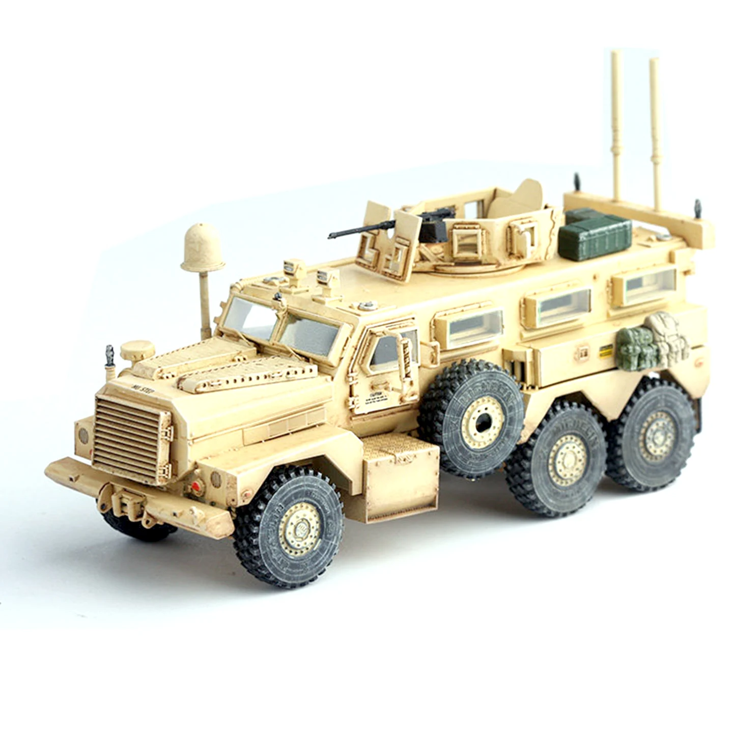 

1: 72 AM US 6x6 Anti Mine and Anti Ambush Vehicle Model (Interior Details) Static Finished Product Model