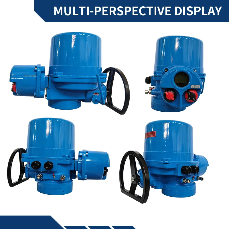Quarter Turn Electric Actuator Large Size Window and Indicator Current Transmitter Output Signal: 4-20mA Marine Offshore System