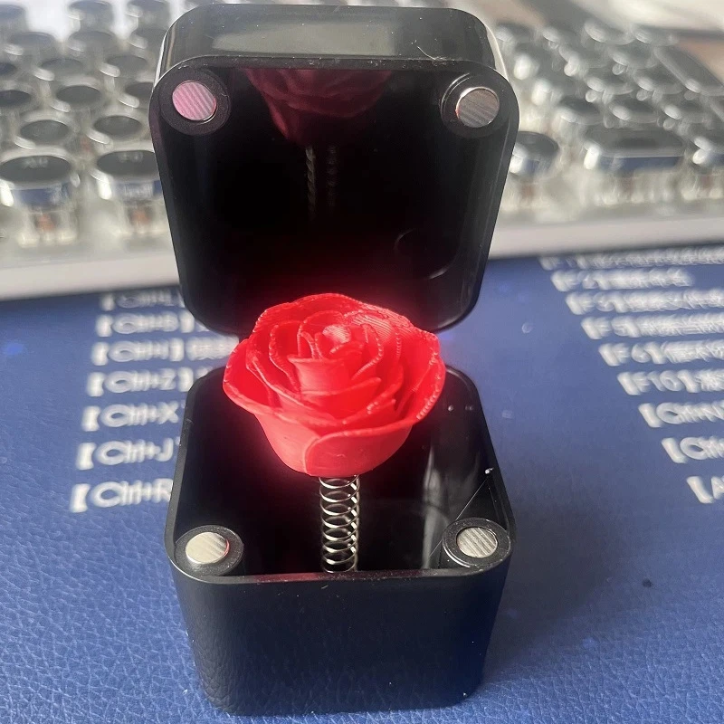 3D-geprinte middelvinger verrassingsdoos grap cadeau grappige grap nieuwigheid truc speelgoed voor vrienden feest grap bureau stressverlichting cadeau