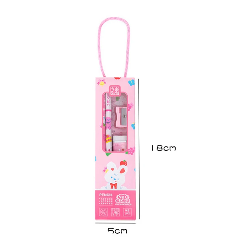 12Sets Student Creative Prizes Start School Graduation Season Gift Portable Stationery Set Gift Box Color Pencil Set