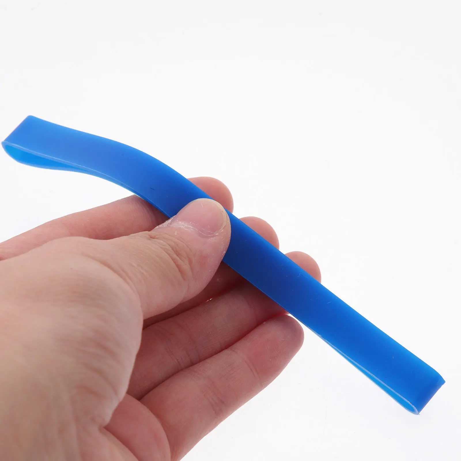 

20Pcs Silicone Elastic Bands Smooth Non-Rust Straps for Office School Supplies Bento Case Book Binding Convenient Fixing Tool