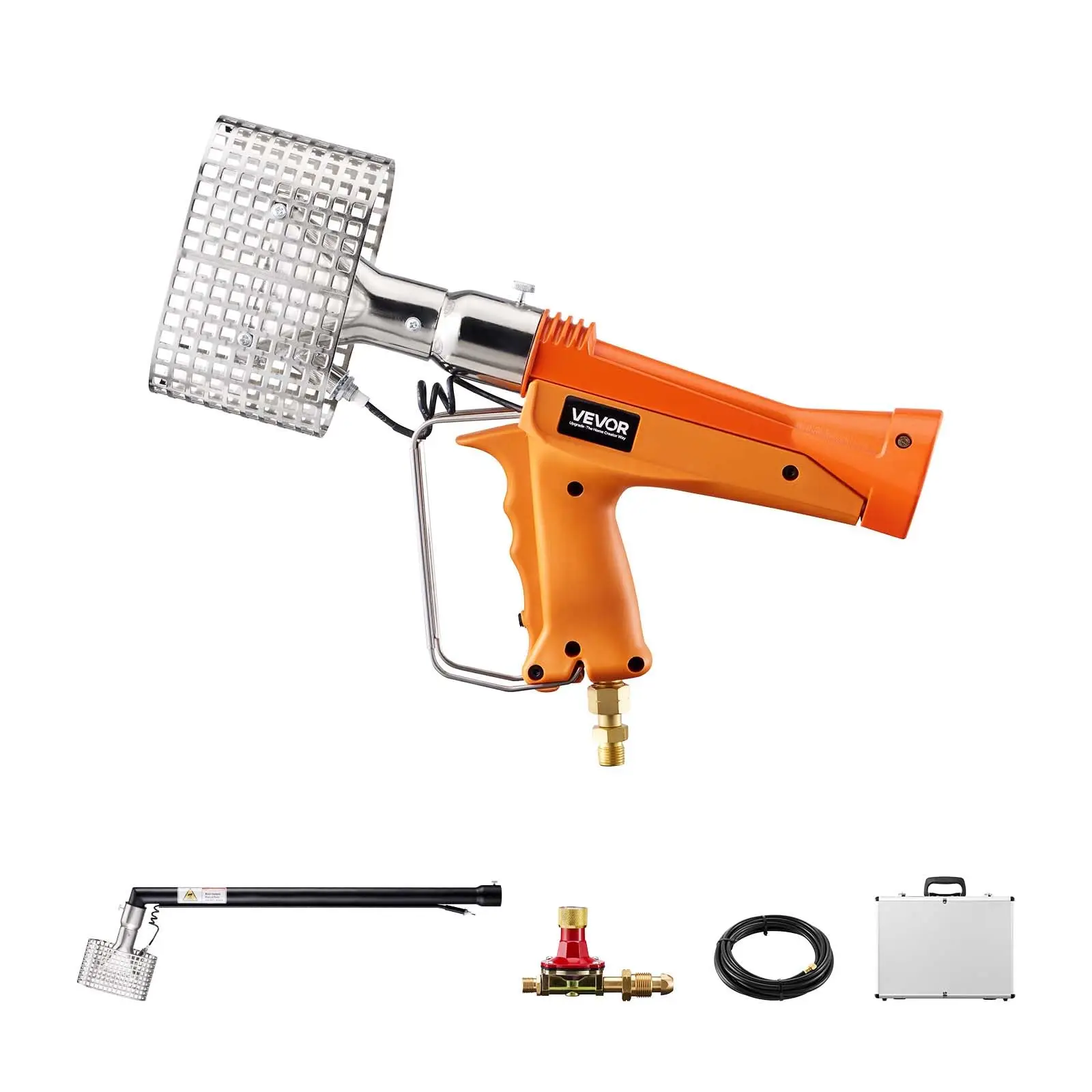 VEVOR Propane Heat Gun with 3FT Extension Pole Up to 168280 BTU Hot Air Gun