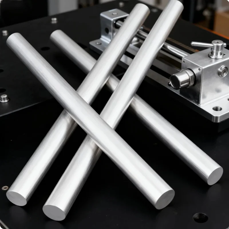 6061 Aluminum Round Bar 10/11/12/15/16/20mm Dia x 50/100/150/200/300mm Long T6 Temper Solid Rod