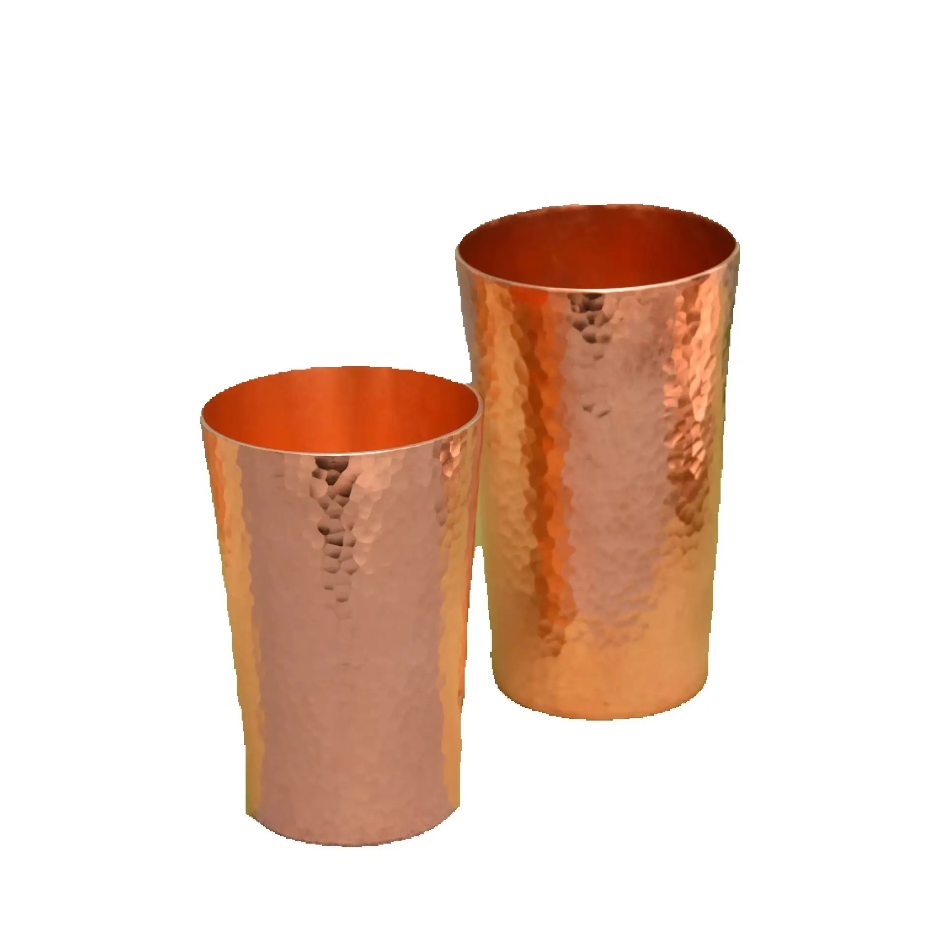 Thickened Pure Copper Coffee Powder Receiver Cup Cold Water Beer Glass Copper Kitchen Dining Utensils