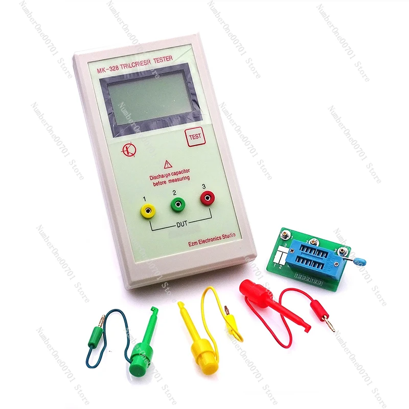 MK328 Portable Handheld Capacitance Resistance Tester Upgrade MK-328 Transistor Tester