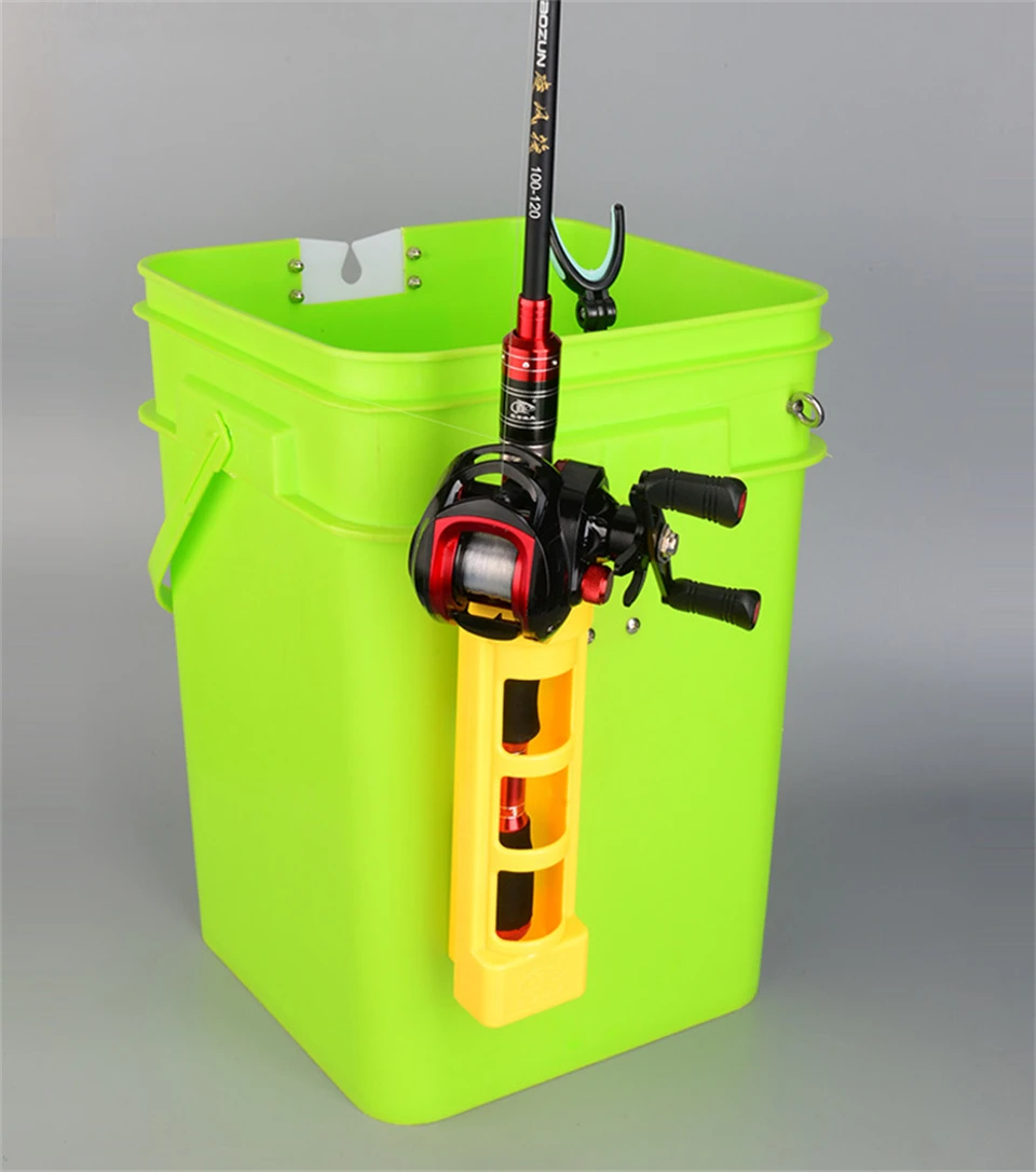 Angelrutenhalter für Tackle Box – tragbarer Rutenständer mit Befestigungsklemme für Bass-/Kajakangeln, Raft-/Karpfenangeln – Detail 6