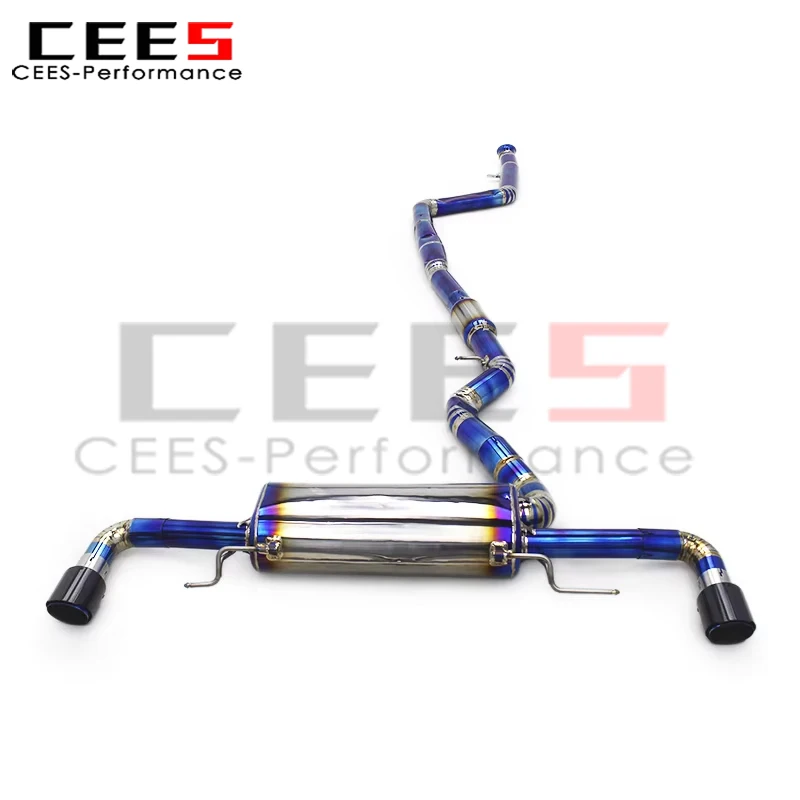 CEES Catback Exhaust Pipes for BMW 220/220i G42 2.0T B48 2022 Escape Muffler Exhaust Systems