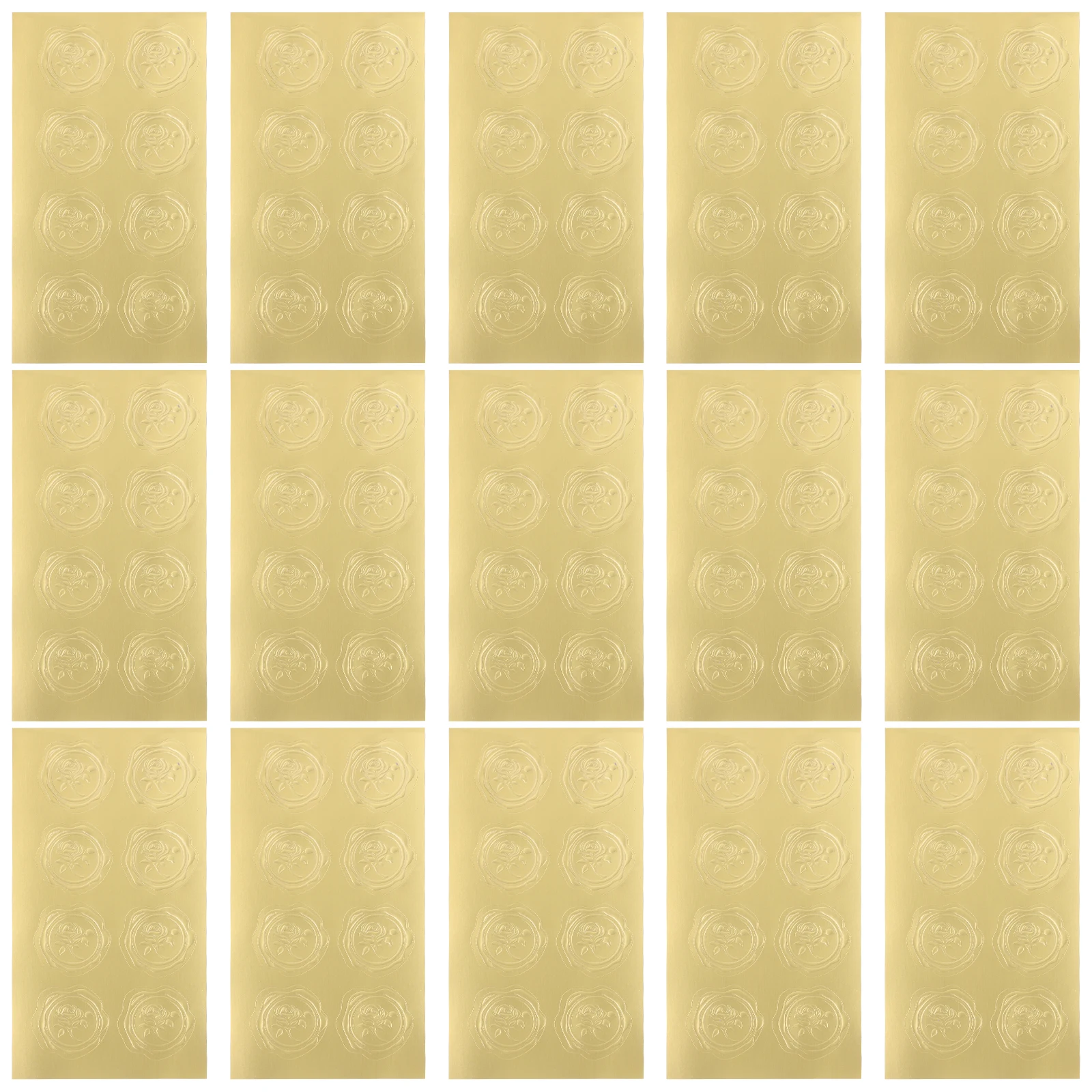 

20 Sheets Decorative Envelope Seals Smooth Peel and Stick Labels for Mailers Gift Cards Party Favors Holiday Gifts Small