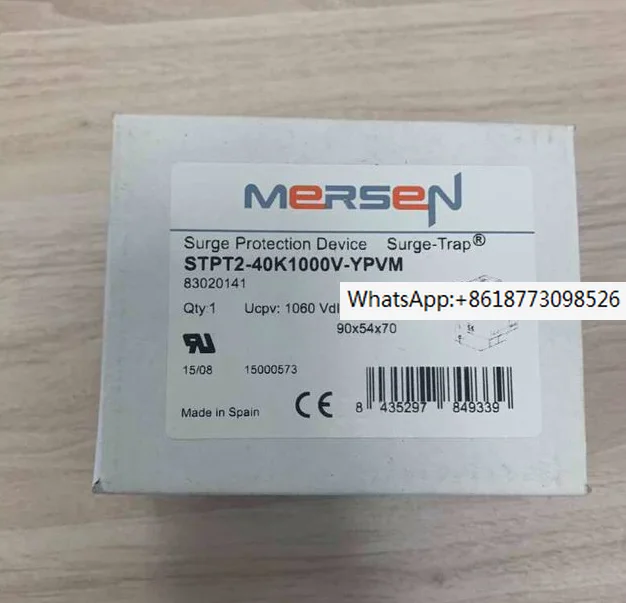 Roland MERSEN lightning surge protector STPT2-40k1000V-YPVM 8302014190 * 54 * 70