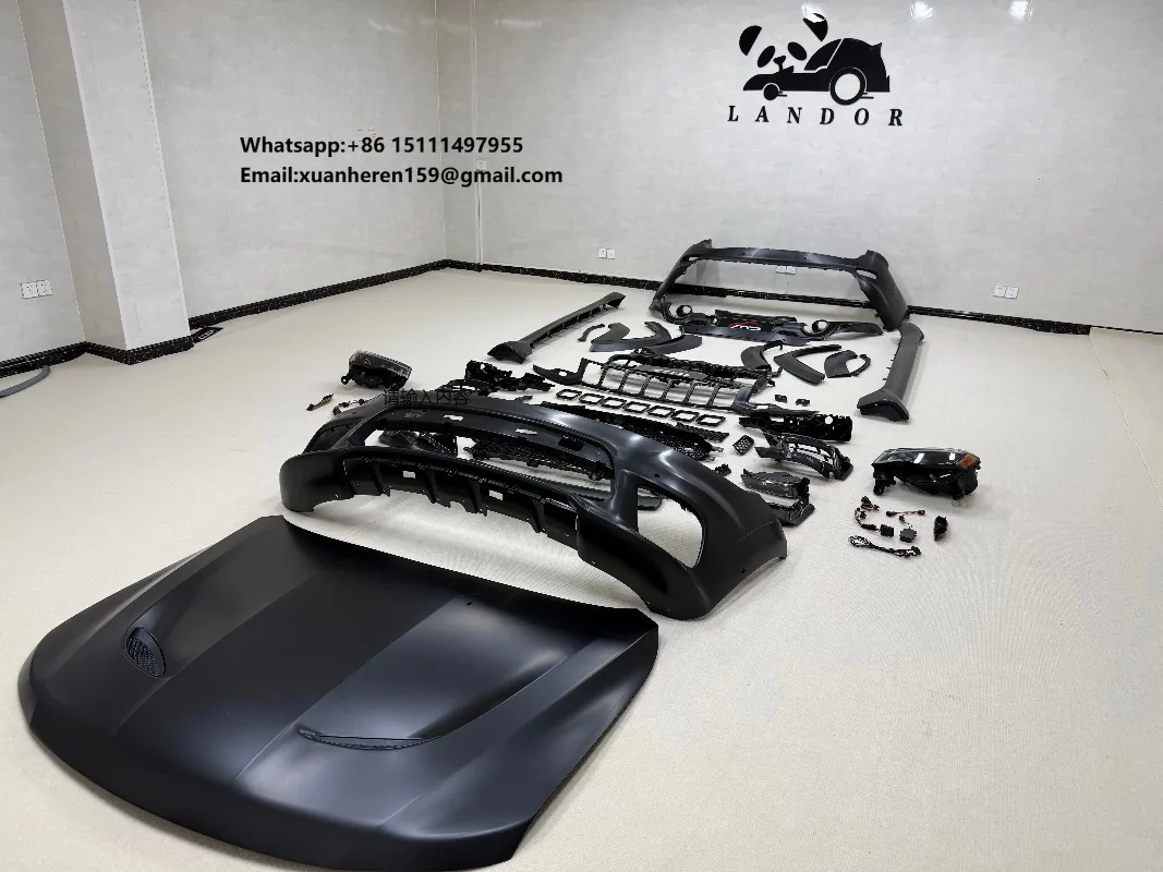 

2025 New Arrival for Jeep Grand Cherokee 2014-2021 Upgrade to 2022 SRT-8 Bodykit High Quality LED Headlight Bumper Grill Parts