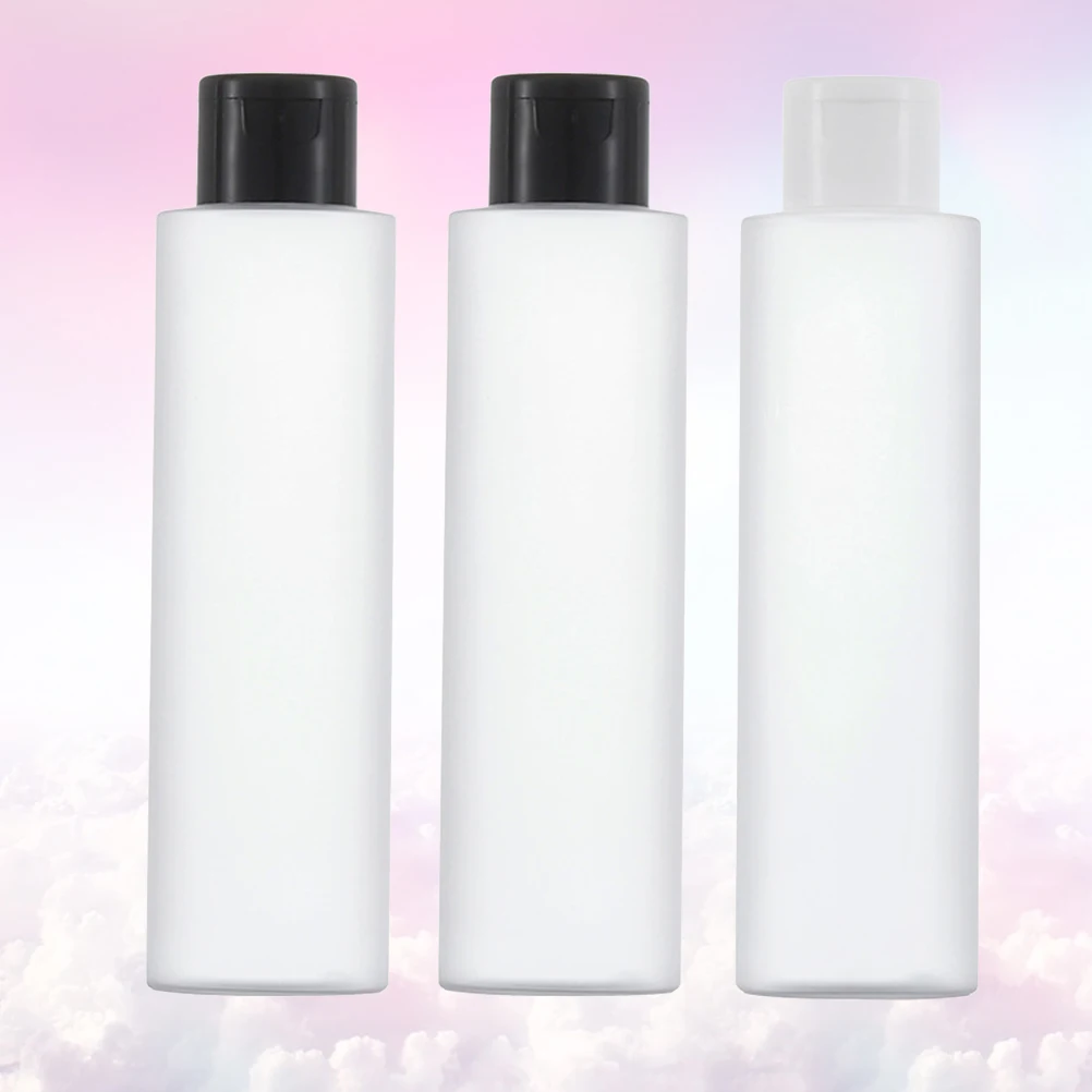 

3pcs Refill Bottles Durable Plastic Leakproof Travel Lotion Container Sanitizing Gel Sub Makeup Cleaning