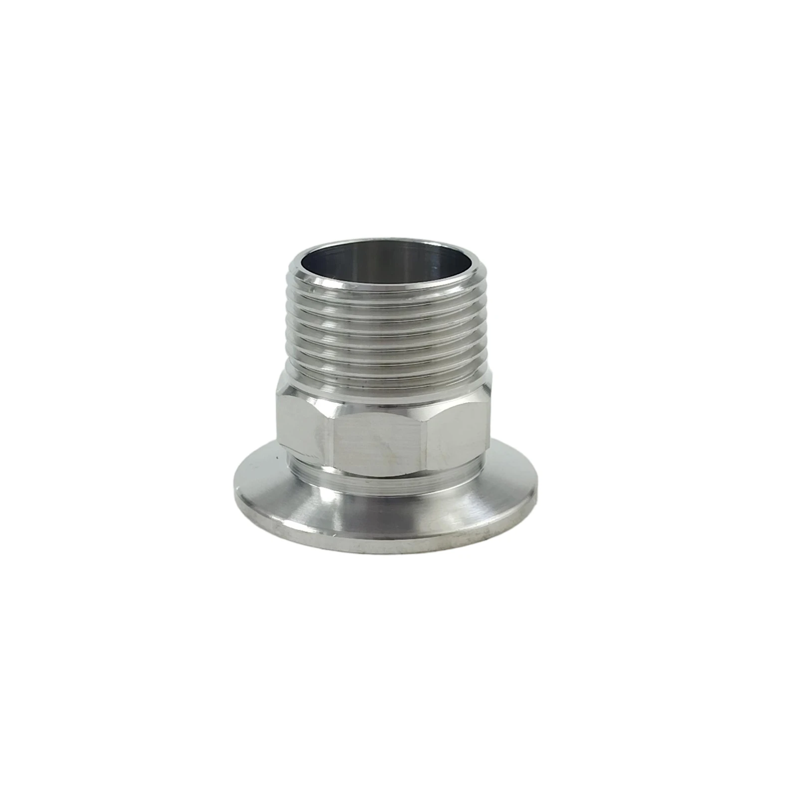 

SS304 Stainless Steel BSPT Male Threaded to Tri Clamp Sanitary Adapter Food Grade