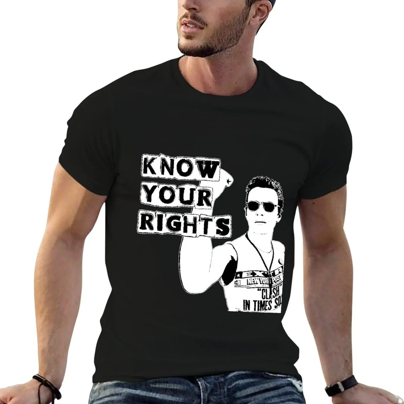 Know Your Rights T-Shirt quick drying Louboutins mens t shirt