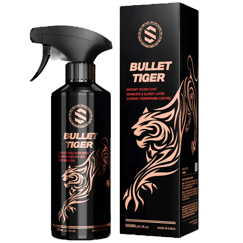 عامل طلاء زجاجي سريع التفاصيل من The Class Bullet Tiger Water Wax، 500 مل #1