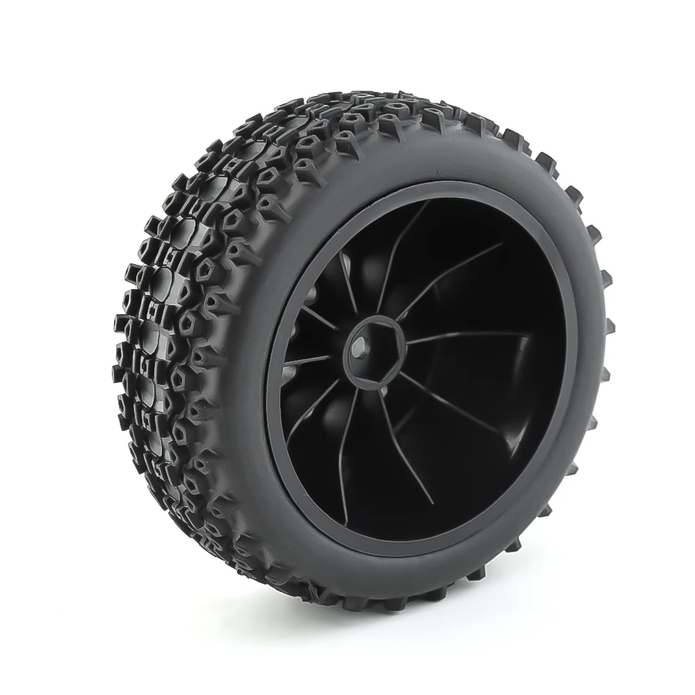 1/10 RC ショートコーストラック全地形タイヤ TRAXXAS Slash4X4 HuanQi 727 ARRMA SENTON 3S Losi Ford Raptor Baja Rey 用