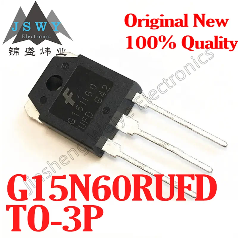 

(5/20pcs) G15N60RUFD TO-3P G15N60/IGBT Power Tube/600V15A/New Original Stock Electronics