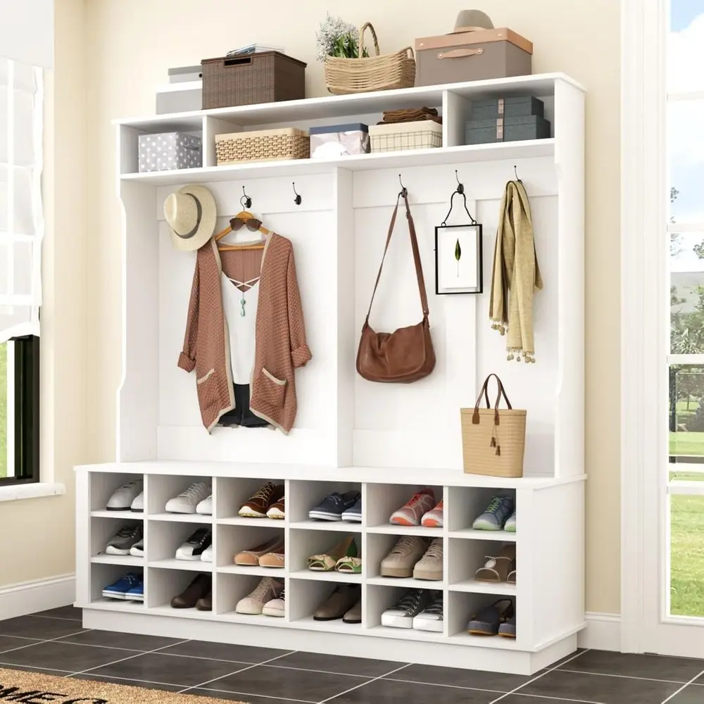 White 63W Entryway …