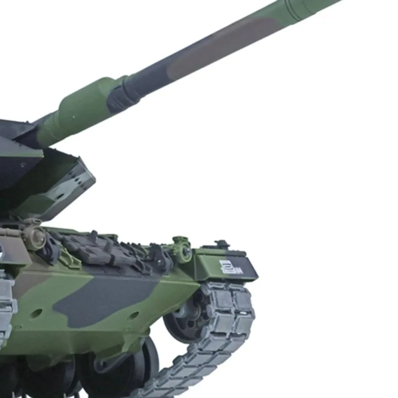 

US Stock HENG LONG 1/16 Scale 7.0 Upgraded Metal Ver German Leopard 2A6 RC Tank 3889 Metal Tracks Gearbox Road Wheels Idler