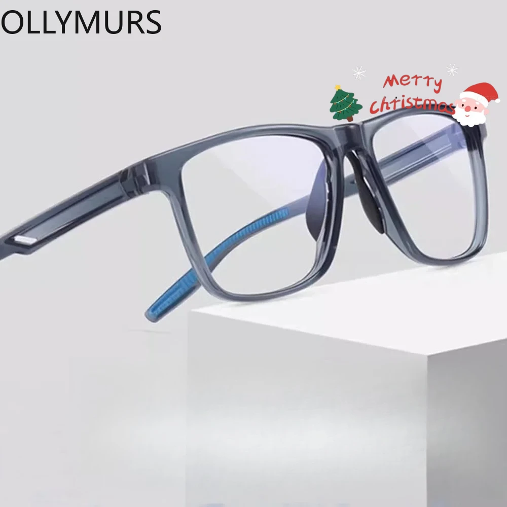 OLLYMURS Sports Glasses Frame Men Ultralight TR90 Optical Frame Badminton and Basketball Eyeglass Frames Women