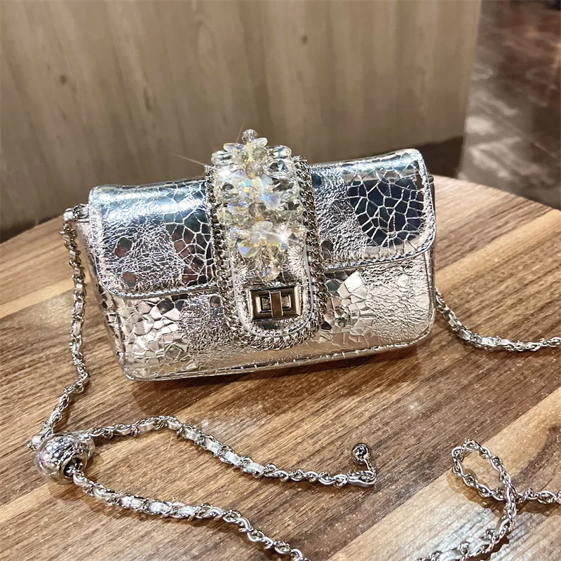 Delphine Crystal Shoulder Bag