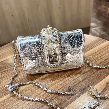Delphine Crystal Shoulder Bag