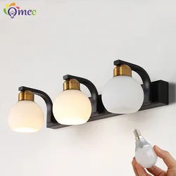 Makeup Mirror LED Light wall Bulbs Vanity Lights Bathroom Dressing Wall Lighting Glass Cover E14 LED Wall Light For Mirror Light