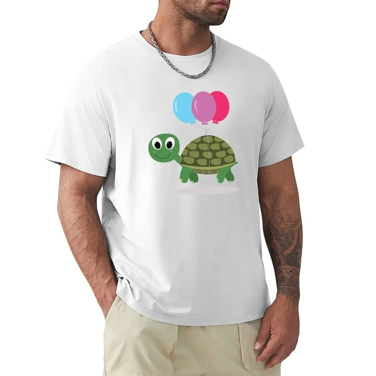 Tortoise T-Shirt for a boy anime clothes mens clothes