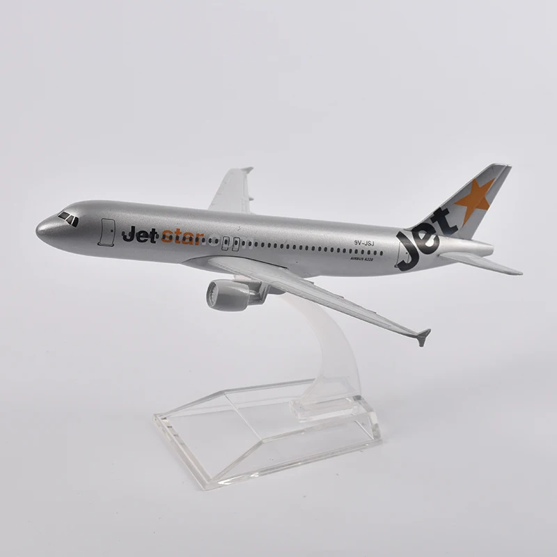 Jason tutu diecast metal 1/400 escala jetstar airways airbus a320 modelo de aeronave plano aviões em miniatura presente