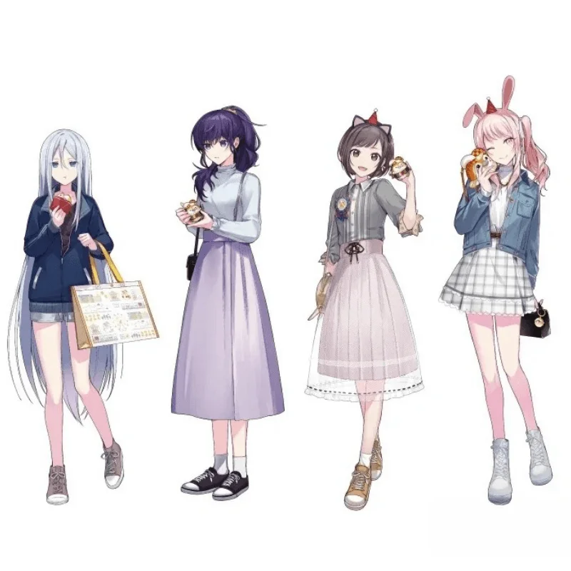 Цветная тарелка для сцены Project Sekai, настольное украшение, стоячий парк аттракционов, Tenma Tsukasa, коллекционное украшение, акриловая кукла, подарки