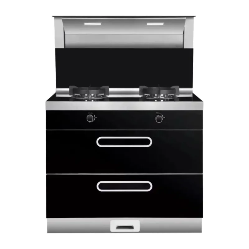 

Smart Home Gas Stove Set Multifunctional Integrated Electric Stove With Range Hood Dishwasher Cabinet
