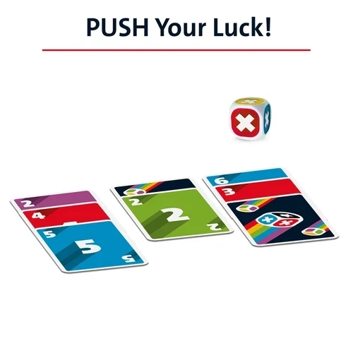 Push Card Game - Exhilarating Card Game Adults, and Teens Strategy Board Game- Family Game Up - 2 to 6 Players gallery 5